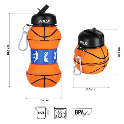 Borraccia basket pieghevole