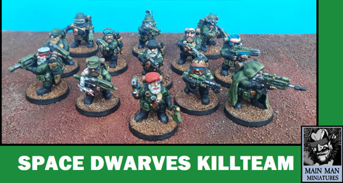 Space dwarf commandos - space,