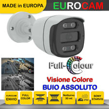 2022 NOVITA' TELECAMERA VISIONE COLORE NOTTURNO FULL COLOR EUROCAM SONY