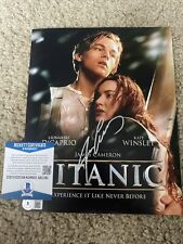 Foto firmata James Cameron Titanic 8x10 Beckett BAS COA
