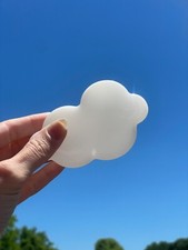 Pipa in vetro nuvola 4"