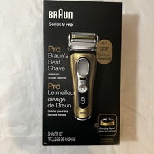 Braun Series 9 9419S Pro Rasoio Wet & Dry con Regolabarba ProLift - Oro