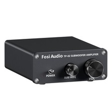 Fosi Audio TP-02 Amplificatore Subwoofer Mini Digital Sub Bass Integrated Amp 220W