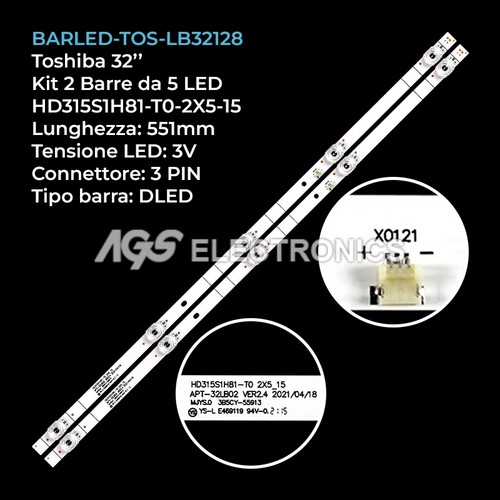 Kit barre strip led - led, tv