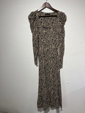 Abito midi Zara stampa