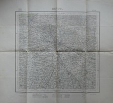 Mappa Brescia Istituto geografico Militare 1908