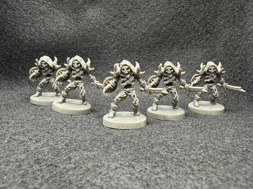 5pz guerrieri scheletro per - 5pz,
