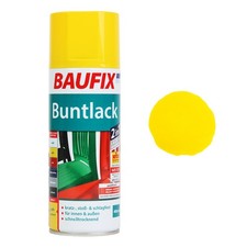 Baufix vernice spray giallo lucido 400 ml bomboletta spray bomboletta spray vernice spray vernice spray