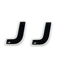 Adesivo Lettera "J" 3D Tabella