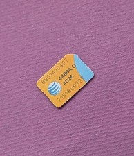 scheda nano SIM AT&T USA solo