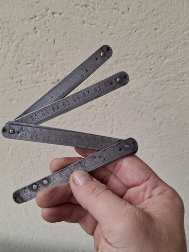 Metal folding meter state - metal,