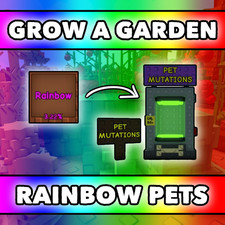 ? Roblox: Grow a Garden – Rainbow Pets | Fast Delivery & Trusted Seller!! ?