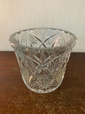 Vaso Intagliato In Cristallo