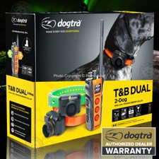 Dogtra T&B DUAL DIAL Upland Beeper Collari addestratore remoto 1,5 miglia 2 cani