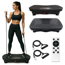 Piattaforma Vibrante Fitness Casa Dimagrante con Bluetooth e Fasce Elastiche