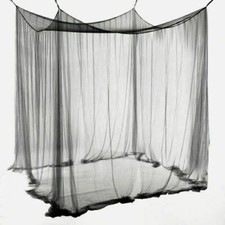 Zanzariera nera XL cielo letto