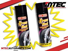 2X MAFRA EXTREME BLACK 500ML NERO GOMME LUCIDANTE EFFETTO BAGNATO BRILLANTE