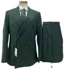 ABITO UOMO DOPPIO PETTO VERDE