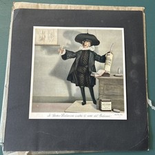 Cartoncino Pubblicitario Supposte Salusani Anno 1935