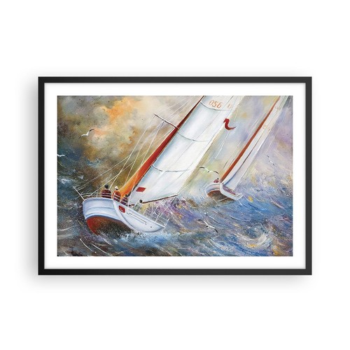 Poster 70x50cm barca - a, vela