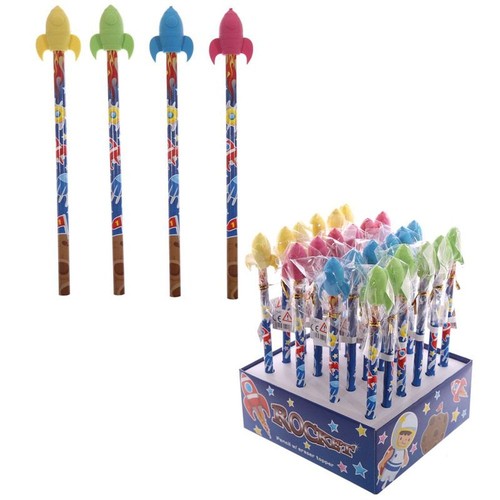 Matita con gomma a forma - pz,