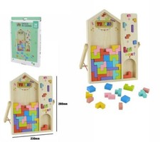Gioco legno tetris - gioco, in