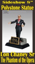 SIDESHOW POLYSTONE 8" PHANTOM OF THE OPERA LON CHANEY Sr FIGURE MIB