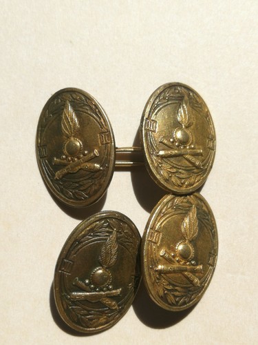 Gemelli artiglieria dorati - gemelli,
