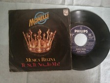 Vinile 45 giri 7'' LEANO MORELLI - MUSICA REGINA / TU SI, TU NO... IO MA! 