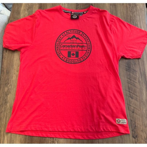 Shirt canadian peak red - peak,
