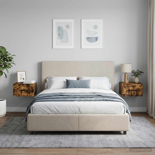 Mobiletto notte muro con - mobiletto,