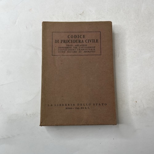 Codice procedura civile - procedura,