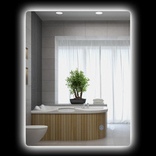 Specchio bagno con - specchio, led