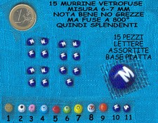 15 murrine di murano cotte