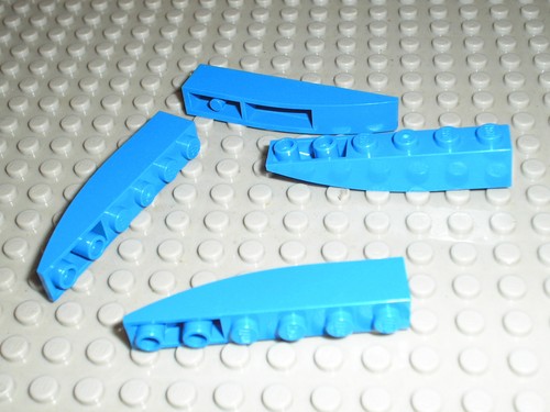 Lego blue slope - bricks, ref