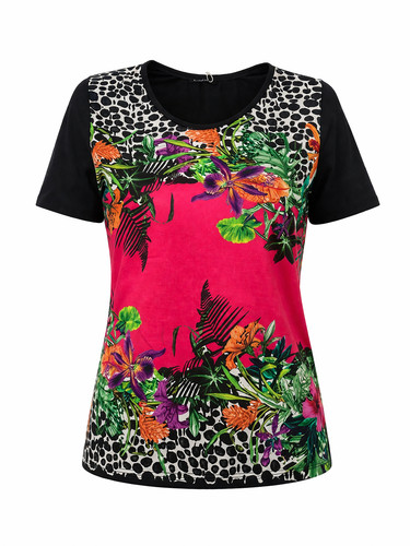 G419 maglia donna luisa - maglia, viola