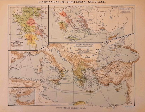 Carta geografica storica