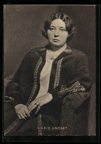 Cartolina ritratto sigrid - cartolina,