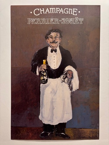 Poster sommelier guy - guy, buffet