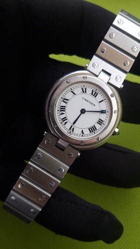 Cartier santos tondo 33mm