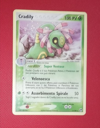 Cradily 100 holo ex - 3/100,
