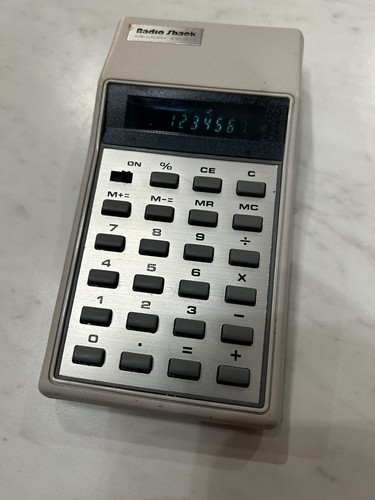 Calcolatrice vintage radio - calcolatrice,