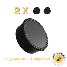 2x Olympus OM TTL Cap Cover -