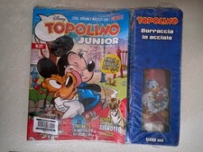 TOPOLINO JUNIOR  n. 21 + BORRACCIA IN ACCIAIO TOPOLINO 500 ml