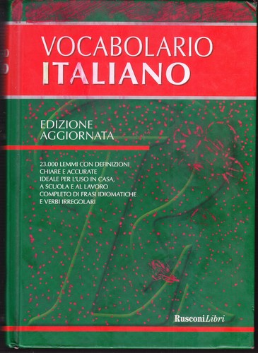 Vocabolario italiano rusconi - vocabolario,