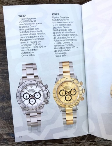 Rolex 1989 catalogue booklet - rolex,