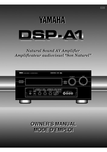 Yamaha dsp amplificatore - yamaha, dsp-a1