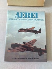 AEREI DELLA SECONDA GUERRA MONDIALE - 1^ED. 1976 DE AGOSTINI CON COFANETTO!