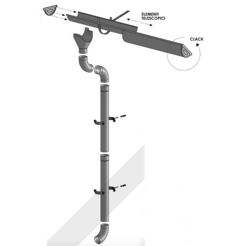 Kit gronda facile grondaia - , da