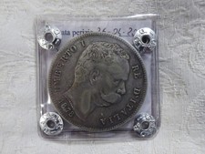 REGNO D' ITALIA UMBERTO I 5 LIRE 1879 RARA 2 MONETA PERIZIATA BB